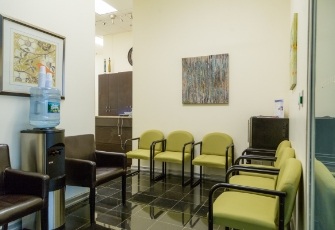 Reception area of Gramercy Dental Studio