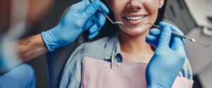 Patient seeing dentist in Gramercy Park 